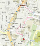 東京タワーまでの道のり