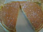 とろけるチーズのパンケーキ