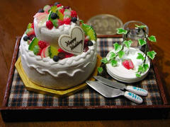 ミニチュアウェディングケーキ