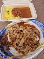 キーマカレー&焼肉カレー