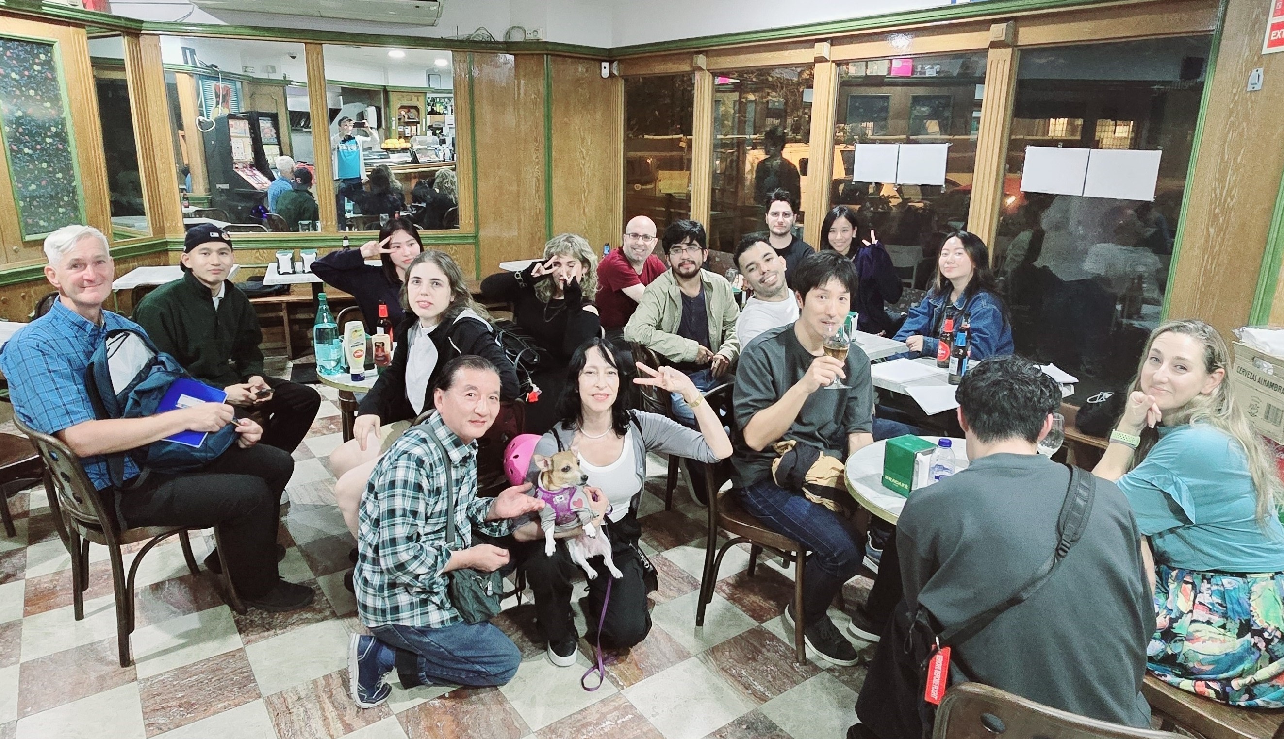 日本語とスペイン語の交流会