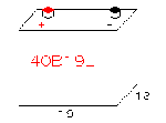 40B19Lバッテリー正面図