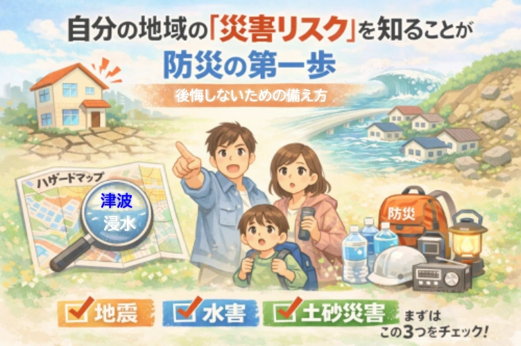 後悔しないための備え方　イメージ画