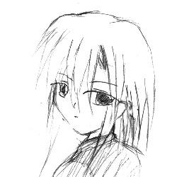 見方次第では男に見えるような見えないような…