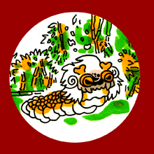 あたまがししににたむし 頭が獅子に似た虫