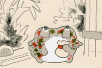 わくどさん　蛙さん