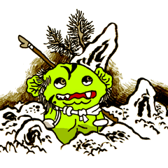 むしくらやまのおに　虫倉山の鬼