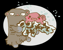 かわうそのこもり　川獺の子守