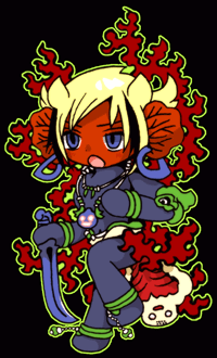こうめんにょ　紅面女