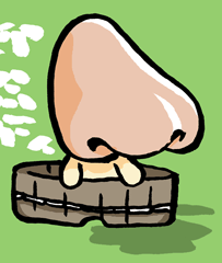つらじゅうはなのこ　面中鼻の子