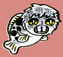 ふぐにんぎょ　河豚人魚