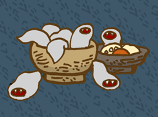 ひるのめし　蛭の飯