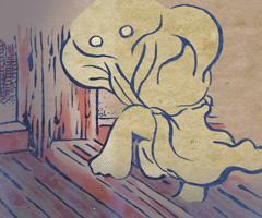 しきいまくら　敷居枕