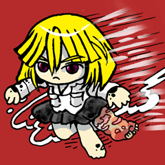 スリーレゲットガール Three legged girl