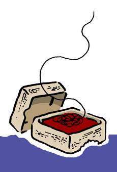 けながみょうじん　毛長明神