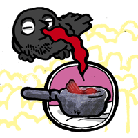 からすひのし　鴉熨