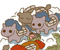 ふせんぎゅうば 不践牛馬