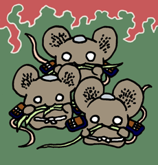 さねもりねずみ　実盛鼠