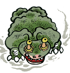 ぎょうてんわに　仰天鰐