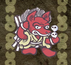しゃくくぎょうのえきじん　赤狗形の疫神