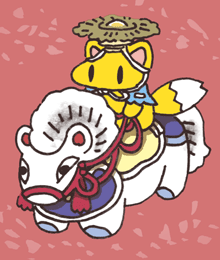 うまのりぎつね　馬乗狐