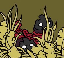 とうこくしんせきちゅう 頭黒身赤虫