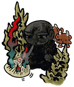くろじぞう　黒地蔵