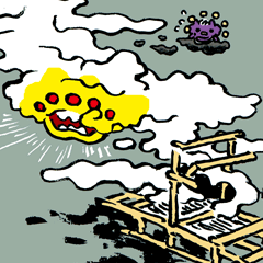 らいさまがかからぬ　雷様がかからぬ