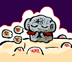 じぞうのふきでもの　地蔵の癰腫