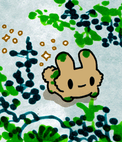 さんしょううさぎ　山椒兎