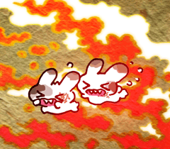 うさぎのくちやき　兎の口焼き