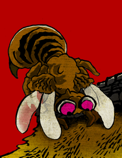 おおばちのけしょう　大蜂の化生