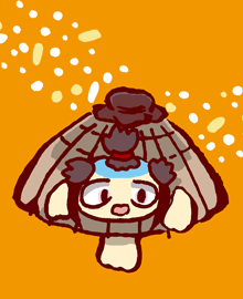 一足　かさのばけもの