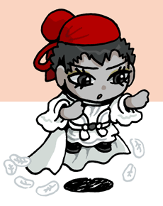 しゅかんこうい　朱冠縞衣