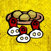 かんじゅのかちぐり　干珠の搗栗