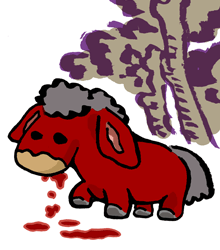 ミンダリンマ　耳垂馬