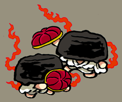 ばけつくまなべ　化け筑摩鍋