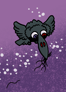 かみのけのとり　髪毛鳥