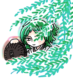 やなぎのきのおとこ　柳の木の男