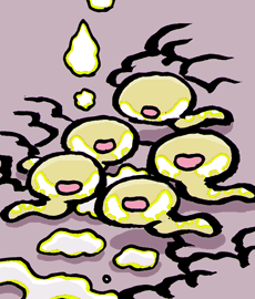 じきぜんちゅう　食涎虫
