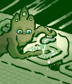 うえのかいのじゃぐち 上の階の蛇口