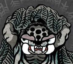 みのべちくぜんのつちぐも　美濃部筑前の土蜘