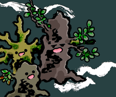 ものいうこのもと　言語う木株