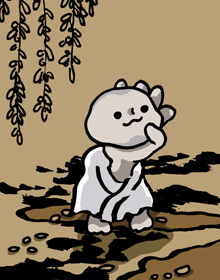 くびがてのひら　首が掌