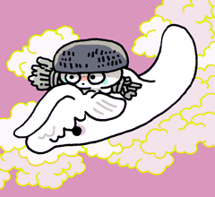 しろげのこま　白毛駒