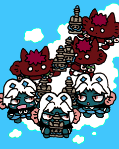 きじんやしゃじん 鬼神夜叉神