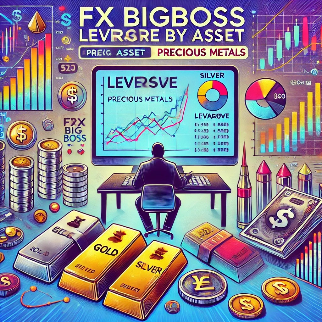 BigBossの貴金属取引におけるレバレッジと注意点