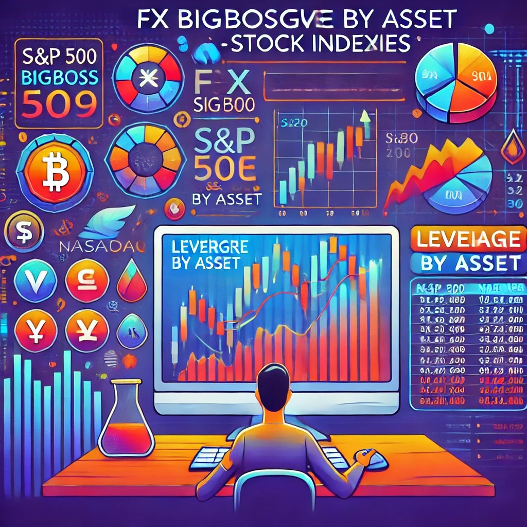 BigBossの株価指数CFD取引におけるレバレッジ詳細