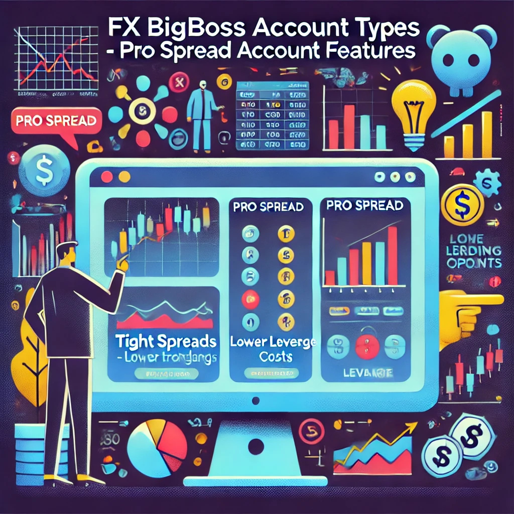 BigBossのプロスプレッド口座の特徴と取引条件