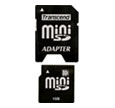 トランセンド miniSDカード TS1GSDM80
